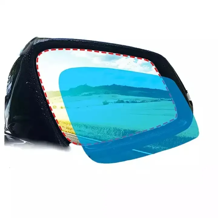 Tela variável Protector impermeável PET Film For Car Mirror Garantir a segurança