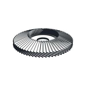 KLINGSPOR Disque à lamelles SMT 626 180x22.23mm gr40 INOX 6deg. Courbé - Product Image 2