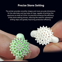 Fabricant en gros d'imprimantes 3D pour bijoux, impression 3D rapide et efficace de modèles de moulage de résine pour bijoux, modèles à haute dureté