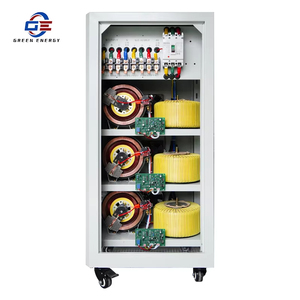 TNS 50KVA 100KW 380V 400V 440V高精度スマートサーボ<span class=keywords><strong>AVR</strong></span> 40KW自動電圧スタビライザー調整装置三相AC用 - Product Image 6
