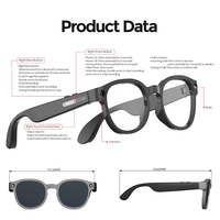 Gafas Inteligentes AIMB S1 con Cámara, Lente de 200W, Grabación de Video 1080P, Altavoz AAC, Activación por Voz, Música, Gafas de Sol