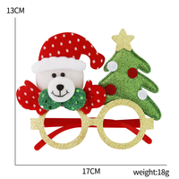 Lunettes de Noël Bonhomme de Neige avec Sapin, Lunettes de Fête Adorables pour Adultes et Enfants, Idéales pour les Réunions de Famille et Cadeau de Noël