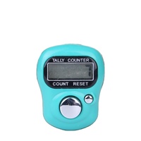 Boucle réglable Style anneau électronique compteur main Tasbih doigt compteur un boutons Tally compteur