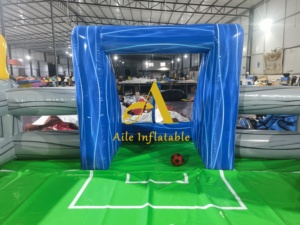 Campo di calcio gonfiabile all'aperto gigante per l'<span class=keywords><strong>arena</strong></span> sportiva di rimbalzo dei bambini e degli adulti per eventi e tornei - Product Image 2