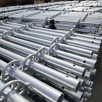 Échafaudage multidirectionnel moderne léger en alliage d'aluminium et d'acier, galvanisé à chaud, haute résistance