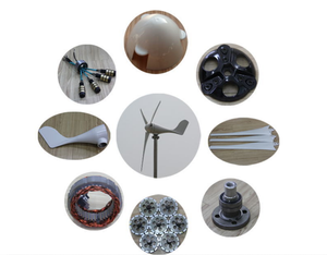 Kit de Generador de Turbina Eólica Doméstica de 400w 12v, Energía Eólica Gratuita de la Naturaleza, Mini Turbina Eólica para Uso Doméstico - Product Image 4