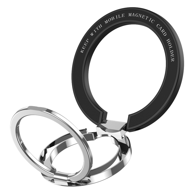 Metal Adhesive Cellphone Finger Ring Multi-Functional Bracket Grip Zinc Phone Holder 360 for Mobile Phone Case