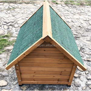 Nichoir pour chien en bois SDD004S en stock, étanche, avec toit en asphalte, ouverture à charnières, inclut des protections pour les pattes et une <span class=keywords><strong>porte</strong></span> rabattable - Product Image 3