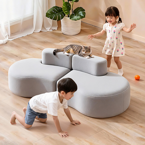 Canapé modulaire compressé sous vide de luxe <span class=keywords><strong>pour</strong></span> enfants, canapé de jeu original, canapé compressé <span class=keywords><strong>pour</strong></span> enfants de 6 ans, joyeux anniversaire - Product Image 2