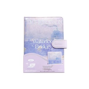 Impression Gallery Magnetic <b>Diary</b> PVC Cover Art Print <b>Notebook</b> with Snow Scene Design for Notes and Journaling - Product Image 5