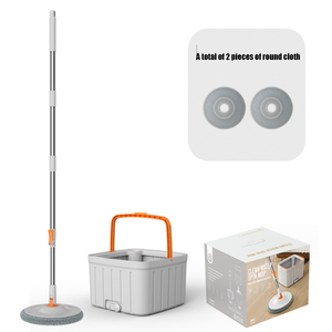 Nouvelle vadrouille plate multifonctionnelle à 360 degrés et seau avec seau de séparation de l'eau propre sale - Product Image 2