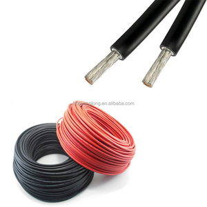 Cable Solar con Certificación TUV de 1500V, Cable de Cobre Estañado Suave de un Solo Hilo PV1-F-1*4/PV1-F-1*6, Cable Fotovoltaico de CC - Product Image 2