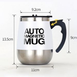 Custom Logo Mixer Smart Drinkware Stainless Steel Electric Magnetic Auto Automatic USB Charging Magnetic Cup Coffee Mug - Product Image 3