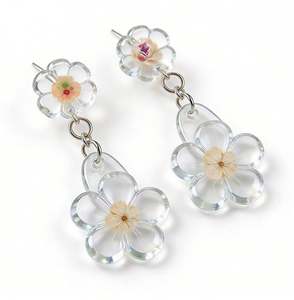 Kit de résine UV à durcissement rapide pour loisirs créatifs, DIY, Noël, moules en silicone époxy transparents, pendentifs, porte-clés, feuille de paillettes - Product Image 1