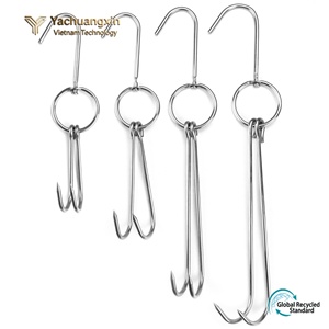 Crochet de préhension en acier inoxydable pour saucisses de porc de barbecue et support de grillade - Product Image 3