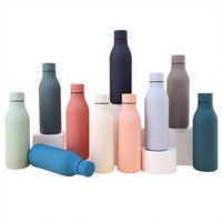 Bouteille d'eau sport isotherme en acier inoxydable 304 avec logo personnalisable et sangle de transport - Grande capacité pour usage extérieur