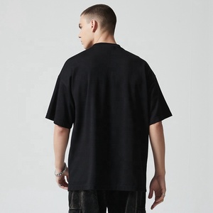 T-shirt pour <span class=keywords><strong>homme</strong></span> en coton 100% avec strass, nouvelle arrivée, style streetwear, tee-shirt surdimensionné avec logo, mode urbaine, t-shirts pour hommes - Product Image 3