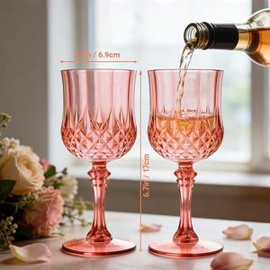 Verres <span class=keywords><strong>à</strong></span> vin <span class=keywords><strong>en</strong></span> <span class=keywords><strong>plastique</strong></span>, coupes <span class=keywords><strong>à</strong></span> champagne, verres <span class=keywords><strong>à</strong></span> cocktail vintage, verres <span class=keywords><strong>à</strong></span> <span class=keywords><strong>pied</strong></span> <span class=keywords><strong>à</strong></span> motif diamant, gobelets <span class=keywords><strong>à</strong></span> brandy, coupes <span class=keywords><strong>à</strong></span> <span class=keywords><strong>pied</strong></span> - Product Image 4