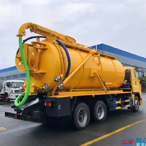 Camion combiné de nettoyage de canalisations ISUZU GIGA 6x4 20 m³, avec fonction de lavage haute pression et d'aspiration des eaux usées - Product Image 4