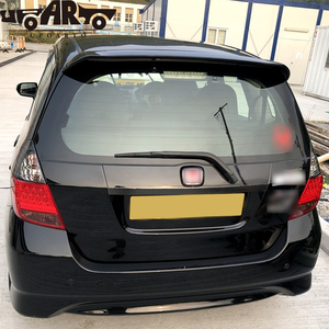 Haosheng สปอยเลอร์รถยนต์แบบมืออาชีพ,สปอยเลอร์ปีกหลังบูทคาร์บอนไฟเบอร์ ABS สำหรับ <span class=keywords><strong>Honda</strong></span> Fit <span class=keywords><strong>Jazz</strong></span> <span class=keywords><strong>2004</strong></span> 2005 2006 2007 - Product Image 3