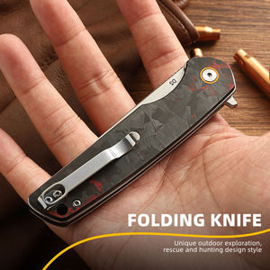 جودة عالية محمولة في الهواء الطلق EDC D2 الصلب البقاء على قيد الحياة التخييم للطي - Product Image 2