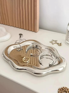 Bandeja de Joyería Hecha a Mano con Forma de Nube y Diseño para Regalos de Bienvenida, Decoración del Hogar, Almacenamiento de Collares - Product Image 5