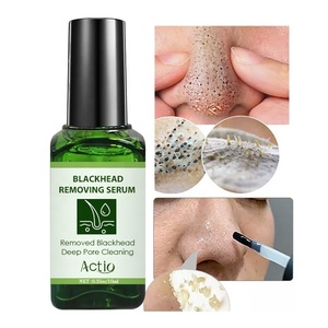 Suero para eliminación de espinillas, aceite de té verde, removedor de espinillas, máscara para eliminación de espinillas, poros, Barbilla y cara - Product Image 2