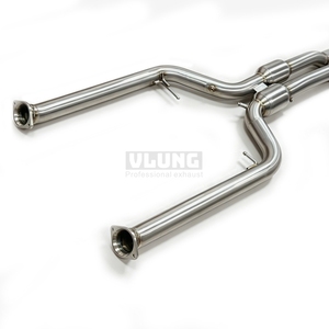 Tube intermédiaire d'<span class=keywords><strong>échappement</strong></span> avec tube en Z, tube de remplacement OEM en acier inoxydable pour BMW X3M X4M F97 F98 S58 3.0T 2022-2026 Pièces automobiles - Product Image 4