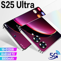 S25 Ultra 16GB+512GB Octa-Core HD Robustes Smartphone für Studium und Büro mit 8000mAh Akku für Südamerika B2B Studenten 5G CDMA LTE Französisch Gesichtserkennung