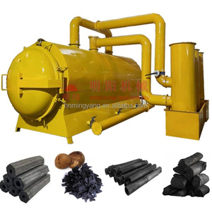 2025 fornitura di fabbrica bricchette di biomassa orizzontale macchina per la produzione di carbone di legno carbone di bambù carbonizzazione forno forno - Product Image 6