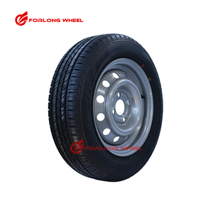FORLONG 13 ''13 pouces 4X13 4-98-58.5 4x98 roues de <span class=keywords><strong>remorque</strong></span> en acier pour 155 <span class=keywords><strong>70R13</strong></span> - Product Image 1