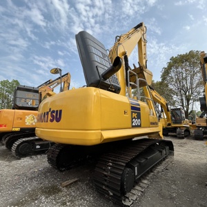 รถขุดไฮดรอลิกแบบตีนตะขาบ Komatsu PC200-8 pc210-8 pc130 pc220 pc240 น้ำหนักใช้งาน 20 ตัน พร้อมเครื่องยนต์และชิ้นส่วนหลักมือสอง - Product Image 6