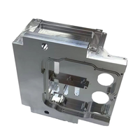 Boîtier électronique en alliage d'aluminium usiné CNC 5 axes sur mesure OEM