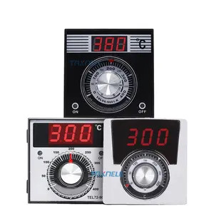 220V 380v TEL72 TEL96 Digital Oven Temperature controller 96x96mm 72x72mm relay output k input 50/60hz 0-400 degree