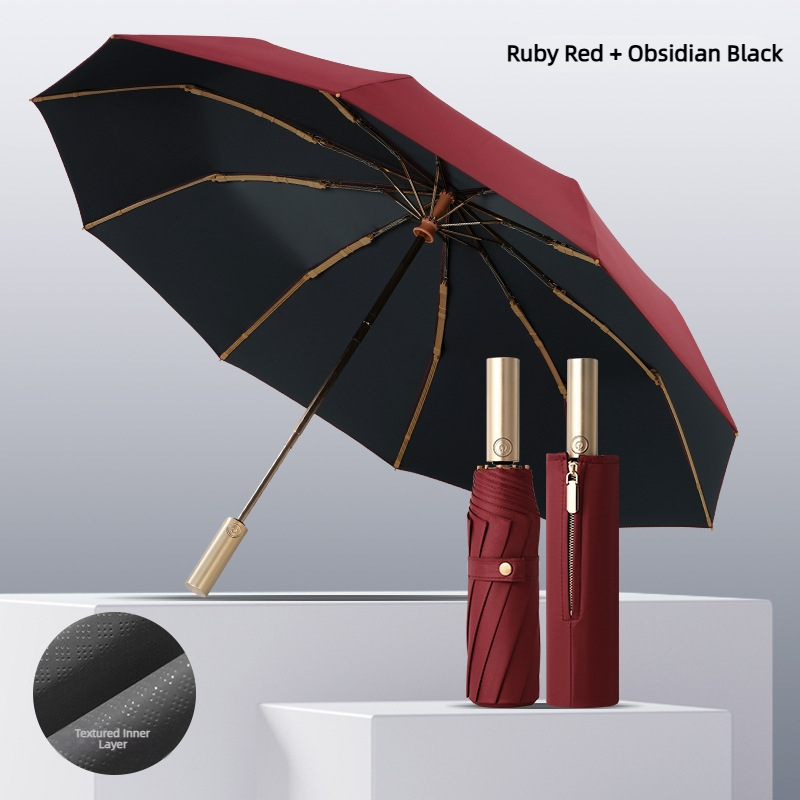 Ruby Red + Obsidian Black