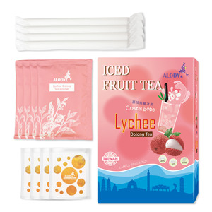 กล่องใส่ชาแบบฟองลิ้นจี่อูหลงพร้อมกล่องใส่เครื่องดื่มผลไม้รสน้ำผลไม้ได้รับการรับรอง ISO ทันที - Product Image 2