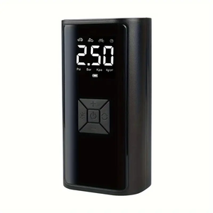 Compresor de Aire Portátil de 12V CC, Inflador de Neumáticos de Auto de 150 PSI, Luz LED, Mini Pantalla Digital, Bomba de Aire Inalámbrica de Plástico - Product Image 3