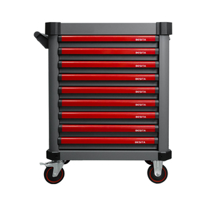 BESITA 9 <b>Drawers</b> Workshop Cabinet Repair <b>Tool</b> Trolley Box with Hand <b>Tools</b> Sets for Special Luxury Car - Product Image 1