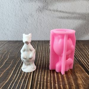 Kingnoo Moules de coulée en silicone faits à la main pour bricolage ornements décoratifs kangourou Ins Style Outils de gâteau stockés W0720 - Product Image 1