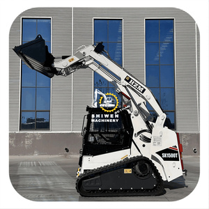 Precio de fábrica, minicargadora de orugas HZM SK1500T duradera para espacios estrechos, alta eficiencia, 1 año de garantía - Product Image 1