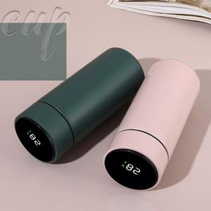Promotion Corporate Activity Business <b>Gift</b> Metal 300Ml Smart Thermos Temperature Water Bottle With Logo Printed - Product Image 4