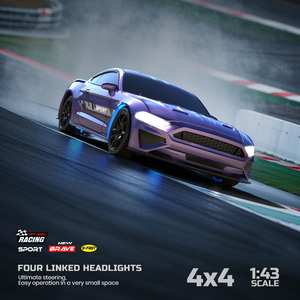 1/43 RC Drift Racing Car Timeless Plaything para escritorio Alivio del estrés Perfect Boredom Reliever Milk Tea Shop - Product Image 3