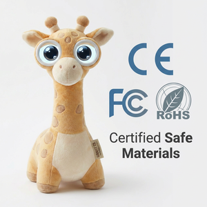 Cuteyeah Fournisseur B2B Jouet en peluche girafe IA certifié EN71 Nouvelle Arrivée 2026 Jouet interactif intelligent pour l'apprentissage précoce des tout-petits - Product Image 3