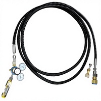 Kit de gas de llenado de gas SF6 con tubería de carga especializada SF6 y adaptador SF6 para GIS / GCB/ GIT utilizado para Switch Gear