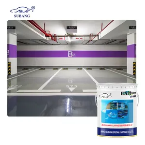 PAINTS MANUFACTURERS WHOLESALE HIGH QUALITY EPOXY FLOORING MATERIAL EPOXY MID PAINT FOR WAREHOUSE FLOOR AND CAR PARK LOT