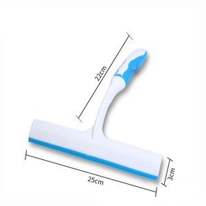 Chongteng Car Windshield Wiper Silicone <b>Squeegee</b> T-Shaped Blue And White For Car Wash Cleaning Tool - Product Image 3
