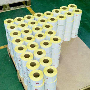 Etichetta termica 100x150mm rotolo adesivo termico classico bianco diretto per le etichette di inventario di ritorno - Product Image 3