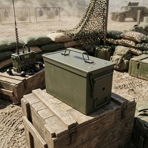 OEM ODM M2A1 Metall-Stahl-Munitionskisten mit Anpassbarem Schaumstoff <span class=keywords><strong>50CAL</strong></span> Taktischer Jagd-Munitionskoffer - Product Image 2