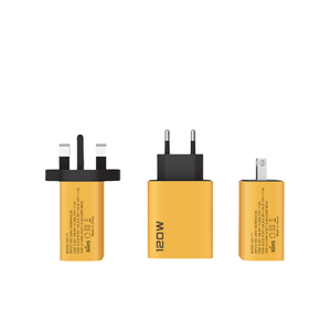 120W 5 port hızlı duvar şarj blok fiş USB şarj istasyonu güç şeridi adaptörü 4 PD tipi C USB a cep telefonu için - Product Image 1