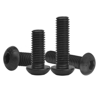 M4 M8 M10 acier inoxydable SS201 304 316 316L A2 A4 électrophorèse noire empreinte croisée hexagone Torx boulon à tête cylindrique hexalobulaire